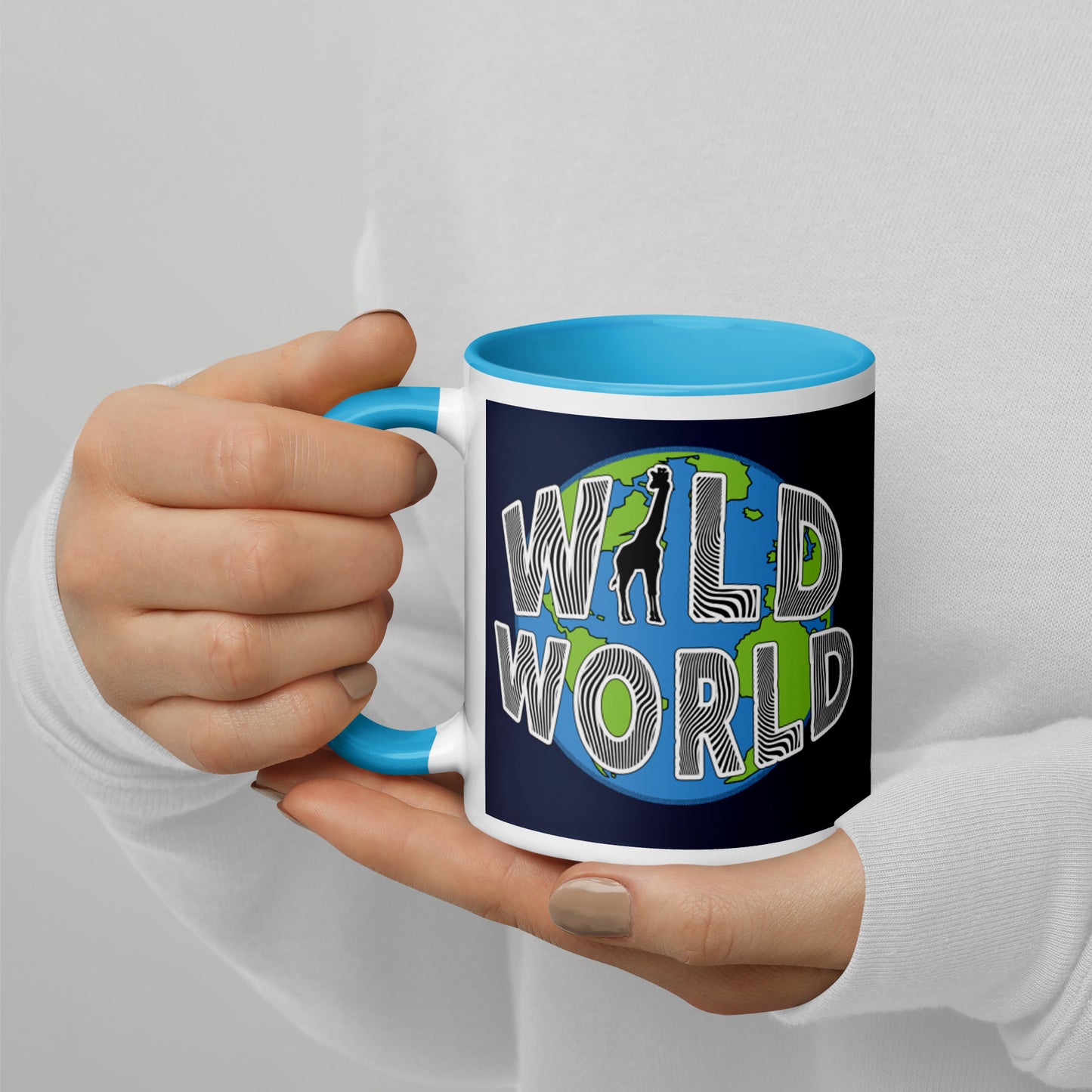 Mug with Color Inside - WIld World w Scott Solomon