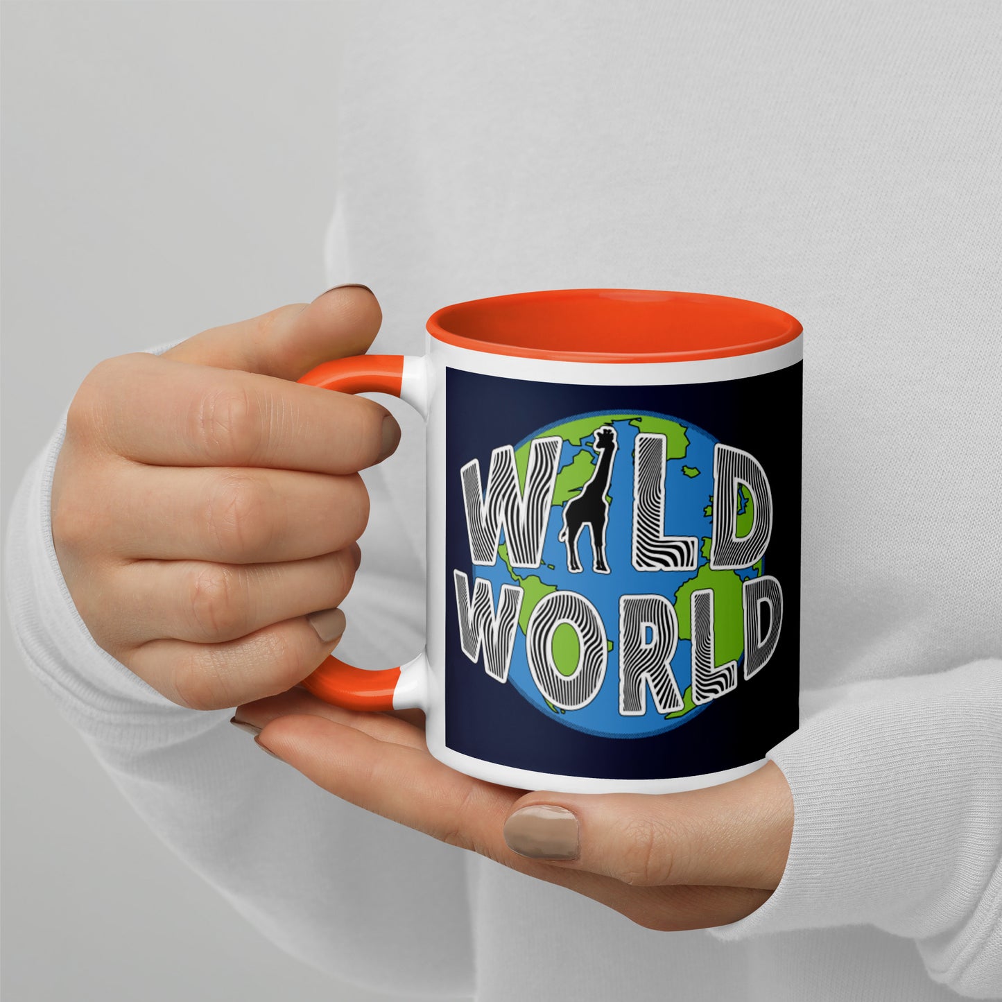 Mug with Color Inside - WIld World w Scott Solomon