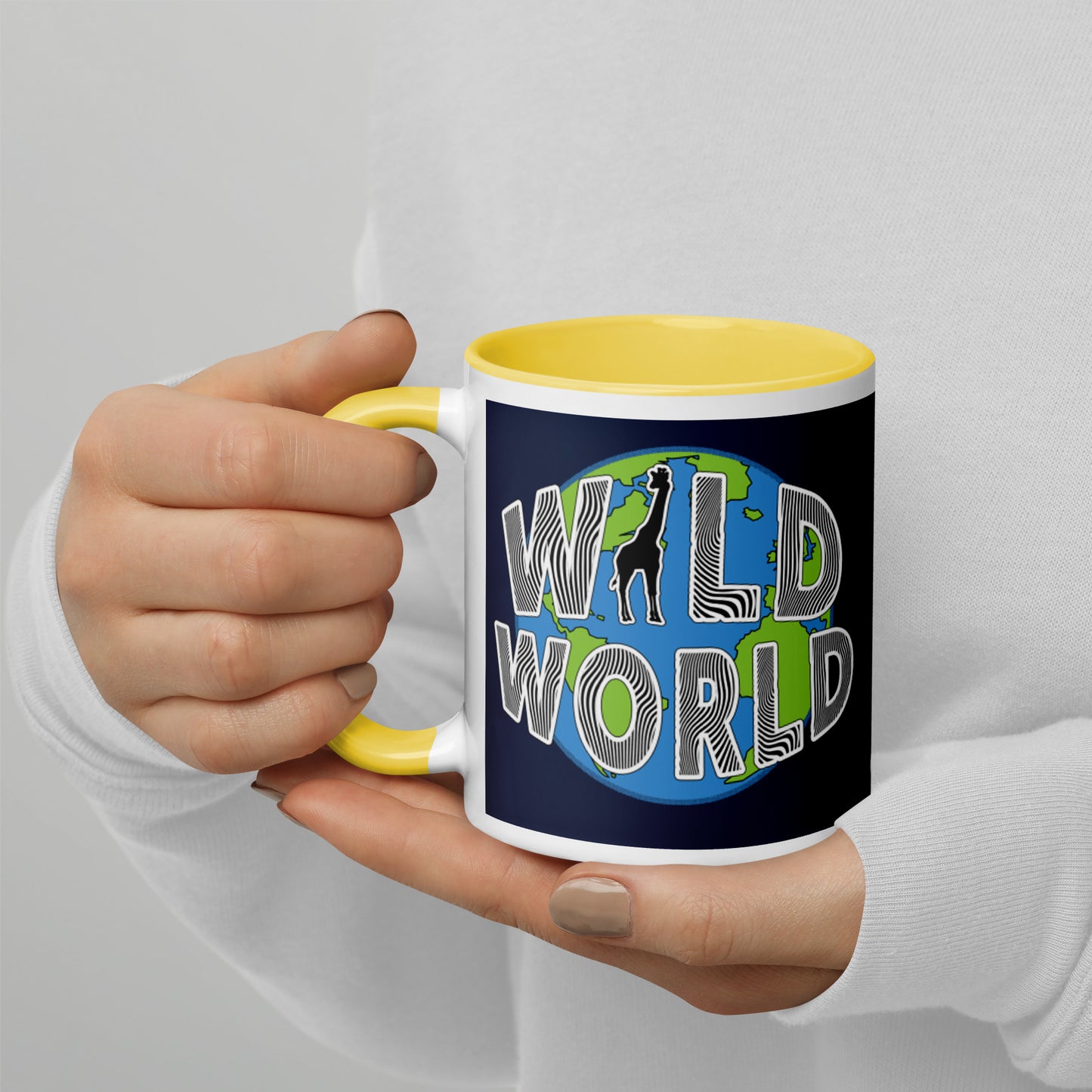 Mug with Color Inside - WIld World w Scott Solomon
