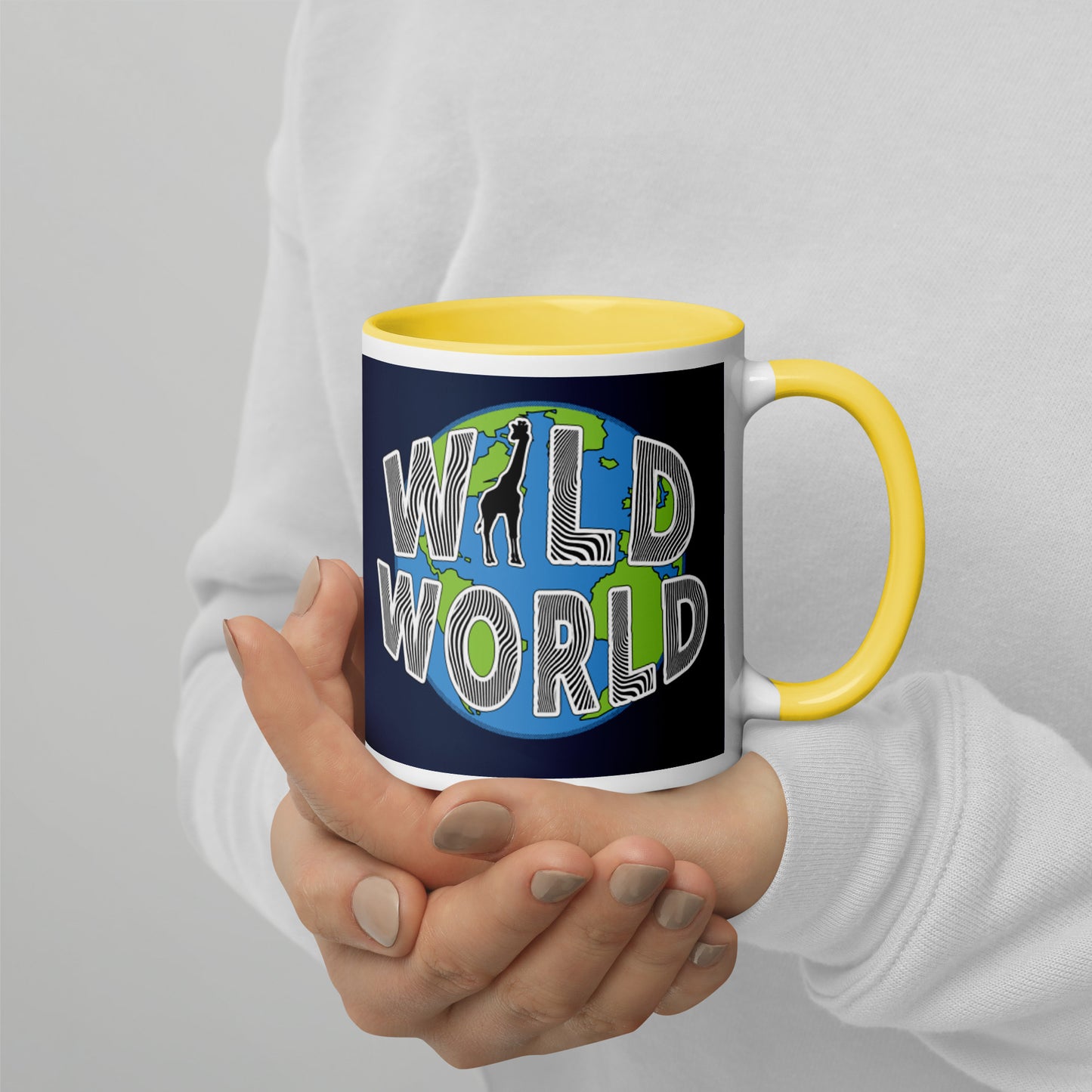 Mug with Color Inside - WIld World w Scott Solomon