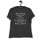 Women's Relaxed T-Shirt - You Are The Result of 4 Billion Years of Evolution