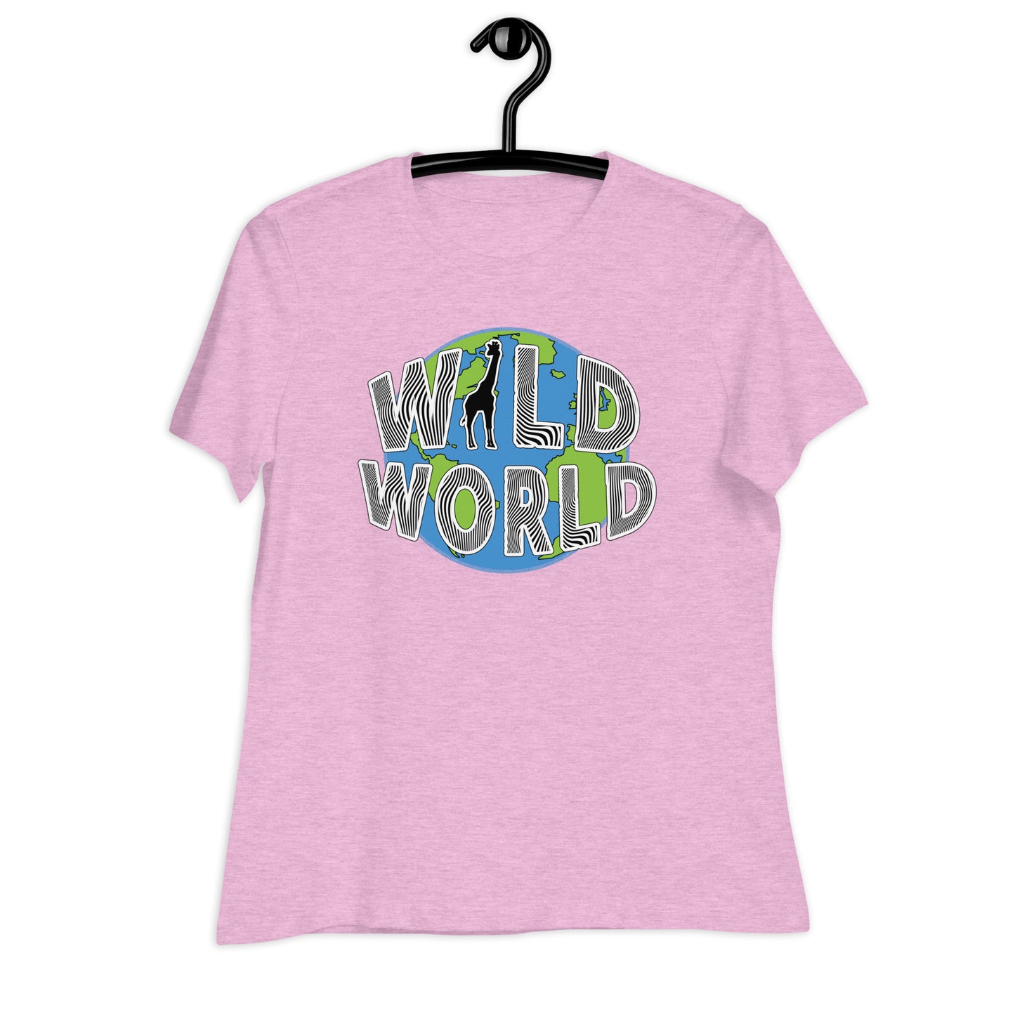 Women's Relaxed T-Shirt - Wild World w Scott Solomon