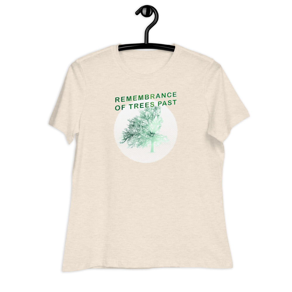 Women's Relaxed T-Shirt - Remembrance of Lost Trees V2?