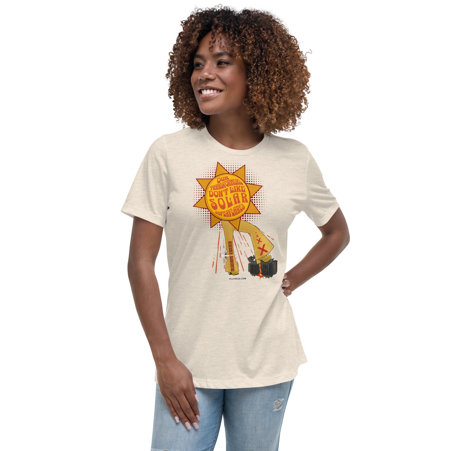Women's Relaxed T-Shirt - Our Transformers Don't Like Superflares!