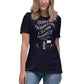 Women's Relaxed T-Shirt - Qirky Qubist Constantly Coding With Qiskit F