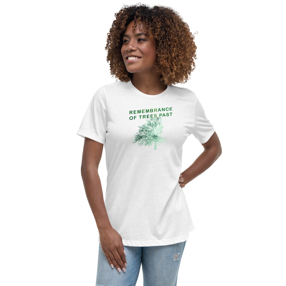 Women's Relaxed T-Shirt - Remembrance of Lost Trees V2?